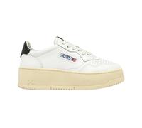 Autry - Baskets Plateforme en Cuir Blanc - Femme - Chaussures - Blanc - Taille: 36 EU