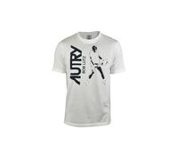 Autry - Bob Lutz Logo T-shirt - Homme - Tops - Blanc - Taille: S