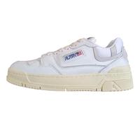 AUTRY CLC Low Chaussures Sneakers Homme en Cuir ROLM MM41 Blanc, Blanc, 40 EU