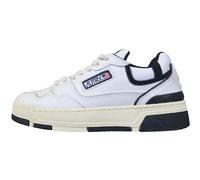AUTRY CLC Low Chaussures Sneakers Homme en Cuir ROLM MM41 Blanc, Blanc, 42 EU