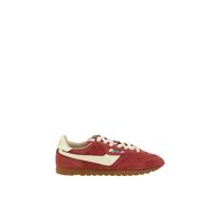 Autry - Élégantes Baskets Basses en Daim Windspin Low - Homme - Chaussures - Brun - Taille: 45 EU