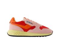 Autry, Femme, Chaussures, Rose, Taille: 36 EU Baskets Rose en Daim Reelwind Low