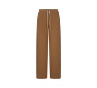 Autry, Femme, Pantalons, Brun, Taille: 40 FR Pantalon large marron avec logo