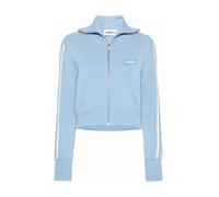 Autry, Femme, Sweatshirts et sweats à capuche, Bleu, Taille: 40 FR Logo Cardigan