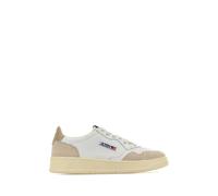 Autry, Homme, Chaussures, Beige, Taille: 45 EU Baskets en cuir multicolore Medalist