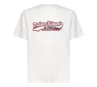 Autry, Homme, Tops, Blanc, Taille: S T-shirts et Polos Blancs avec Art Renard