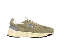 Autry - Hyperway Low Suede Mesh - Homme - Chaussures - Vert - Taille: 40 EU
