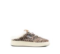 Autry - Leopard Shearling Mules - Femme - Chaussures - Multicolore - Taille: 39 EU