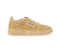 Autry - Medalist Low 'Crystal' - Femme - Chaussures - Jaune - Taille: 40 EU