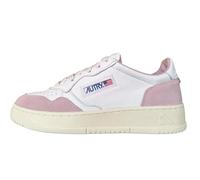 AUTRY Medalist Low Formateurs, White Powder Pink, 40 EU