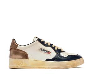 Autry Medalist Low Super Vintage - Taille: 44 white