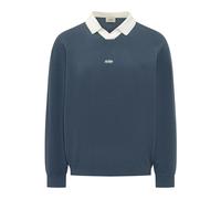 Autry - Polo à Manches Longues et Col en V - Homme - Pulls - Bleu - Taille: S