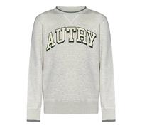 Autry - Pull Gris Rayé avec Impression Logo - Homme - Sweatshirts et sweats à capuche - Gris - Taille: S