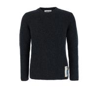 Autry - Pull Ras du Cou avec Écusson Logo - Homme - Pulls - Noir - Taille: L
