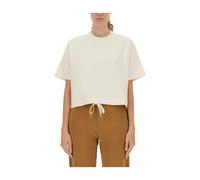 Autry - T-shirt Boxy Logo Tonal - Femme - Tops - Rose - Taille: 38 FR