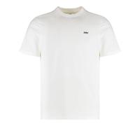 Autry - T-shirt en coton à col rond - Homme - Tops - Blanc - Taille: L