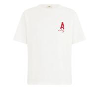 Autry - T-shirt Logo Tonal - Homme - Tops - Blanc - Taille: S