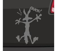 Autsch Koyote Autocollants 6 tailles 21 couleurs - Ouch Cartoon Comic Drôle Bip-Bip