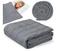 Autsel Couverture Lestée Adulte 155x220cm 7kg - Couette Lestée Relaxante & Calmante Weighted Blanket - Couverture Pondérée Perles de Verre Hypoallergéniques