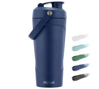 Autsel Shaker de Proteine, Bouteille Shaker Inox, Shaker Isotherme de Sport, Portable Protein Shake Mixer, for Protein Shakes and Meal Replacement Shakes, BPA Free, 750ml