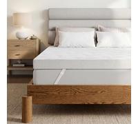 Autsel Surmatelas 160x190, en Mousse à Mémoire de Forme et Gel Rafraîchissant, sur Matelas 2 Personnes avec Housse Amovible, Épaisseur 10 cm et Lavable en Machine - Ergonomique, Hypoallergénique