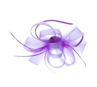 AUTSUPPL 1 Set Fascinator Bandband Bow Hairband Plume Headpiece Hair Clip Clip The Party Hair Hoop Fomen Women Bridal Wedding Accessoire