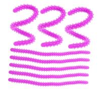 AUTSUPPL 10 Pièces Big Spiral Hair Rollers For Women Durable Silicone Perm Rods For Short Hair With Resistance And Excellent Curling Effect