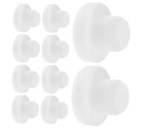 AUTSUPPL 10 Pièces Bouchons Silicone Réutilisables pour Bouteilles Sel Poivre Pot Fleurs Étanches Scellants