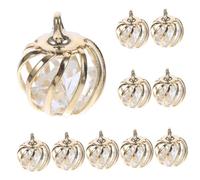 AUTSUPPL 10 pièces Charms Métal Alliage pour Fabrication de Bijoux DIY Pendentifs Cage Spirale pour Collier Bracelet Porte-clés Accessoires Création Bijoux Inoxydable