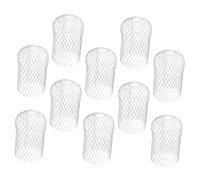 AUTSUPPL 10 Pièces Lot de Protections Gouttières Aluminium Filet Métallique Aux Intempéries Protège Descente et Débris et Adaptable Aux Différents Toits