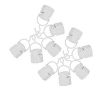 AUTSUPPL 10 pièces Porte-ampoules LED avec Crochet Portable Support Charge Mobile Adapté Lampe Camping Multifonctionnelle Intérieure et Extérieure