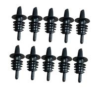 AUTSUPPL 10 pièces Verseurs Vin Plastique PVC Bouchons Bouteilles Pratiques et Réutilisables pour Huile Vinaigre Sauce Structure Soignée et Portable