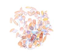 AUTSUPPL 100 pièces Pierres Ongles Nail Art Gemmes Mixte Formes Décorations Manucure DIY Bijoux Ongles pour Salon et Usage Personnel