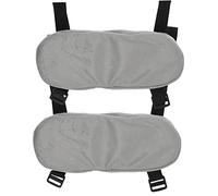 AUTSUPPL 1paire Coussin Accoudoir Mousse Mémoire pour Bureau Confort Optimal pour Chaises De Bureau Jeu De Couleur Grise Accessoire Ergonomique pour Télétravail Et Détente