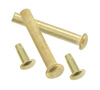 AUTSUPPL 2 ensembles Folding Fan Shaft Rivet And Nut Repair Fasteners Stainless Steel Replacement For Hand Fan Maintenance