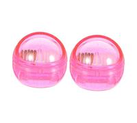 AUTSUPPL 2 pièces Brosse de Nettoyage pour Embouts Ongles Pinceau Rigide et Doux pour Salon et Usage Domestique Outil Compact pour Poussière et Polissage