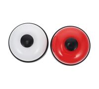 AUTSUPPL 2 pièces Cloche de Service à Presser Main Sonnette de Table pour Jeux et Assistance Réveil Sonore Pratique et Simple Restaurant et Jeux Appel