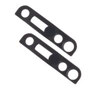 AUTSUPPL 2 pièces Protection Caméra Avant pour Smartphone X Cache Confidentialité Adhésif Antieffraction Accessoire Téléphone Discret Noir 2PCS