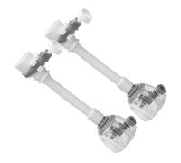 AUTSUPPL 2 pièces Rallonge Robinet Évier Pivotante avec Mousseur Anti-éclaboussures Économiseur Eau pour Cuisine et Salle de Bain Installation Facile et Ajustable Filtre Flexible pour