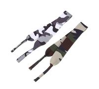 AUTSUPPL 2 pièces Sangles de Lunettes Camouflage Réglables Bandes de Lunettes Sport Polyvalentes pour Soleil Accessoires Anti-perte Durables et Confortables