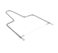 AUTSUPPL 2 Pièces Trancheur à Fromage Bloc Acier Inoxydable Fil Coupe-beurre et Lisse Outil Portable pour Fromage Tofu et Saucisse Réunions Familiales