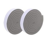 AUTSUPPL 2 rouleaux Bande Étanchéité Autocollante Mousse Joint Isolant Porte Anti-vent Coupe-froid Fenêtre et Porte Épaisseur Gris