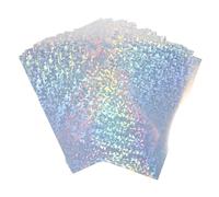 AUTSUPPL 20 feuilles Autocollants Vinyle Adhésifs Holographiques Imprimables Colorées Résistantes à Eau pour Décoration DIY Tasse Voiture Meubles Intérieur et Extérieur