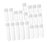 AUTSUPPL 20 pièces Flacons Verre avec Bouchons Étanches Bouteilles Cosmétiques de Voyage Rondes pour Huiles Essentielles et Sérums Contenants de Stockage Multifonctions pour Produits