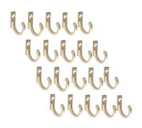 AUTSUPPL 20 pièces Lot de Crochets Muraux Vintage Miniatures Supports Polyvalents pour Clés Chapeaux et Sacs Crochets Décoratifs Durables pour Cuisine Salle de Bain et Dressing