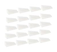 AUTSUPPL 20 pièces Ongles Manucure Éponge Triangulaire Outil DIY Nail Art Gradient Facile à Teindre Accessoire Léger et Compact pour Décoration Ongles