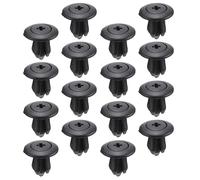 AUTSUPPL 200 Pièces Clip de Fixation du Panneau du Lave-vaisselle en Pp Noir pour Camping, Rivet Plastique pour Fixer Fermement le Panneau D'accès et Remplacement Facile