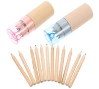 AUTSUPPL 24 pièces Crayons de Couleur Aquarelle Ergonomiques pour Garçon Fille Crayons de Dessin Premium Kit Portable pour Coloriage et Peinture Artistique