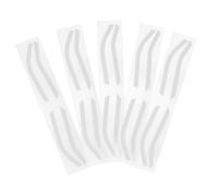 AUTSUPPL 24paires Stencils Pour Sourcils Silicone Réutilisables De Modèles Ajustables Pour Conception Des Sourcils Pour Femmes Débutants