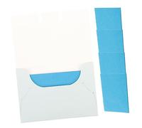 AUTSUPPL 250 Feuilles Buvard Absorbant Visage Film Bleu, Dimensions 8,8X5,9 CM, Léger et Portable pour Éliminer L'Excès de Sébum Bureau ou Intérieur